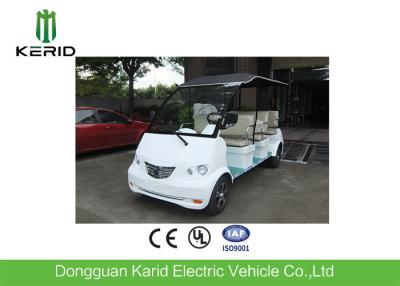 China Battery Powered Electric Shuttle Car 8 Seats For Real Estate / Tourist Attractions for sale