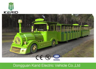 China Diesel Power Tourist Trackless Train With 42 Seats , Multi Color Shopping Mall Trains for sale