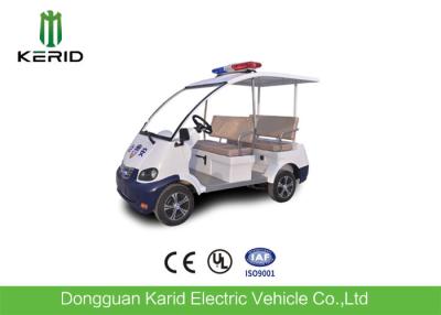 China CE Standard 4 Seater Police Electric Security Patrol Vehicles 48V 4KW DC System for sale