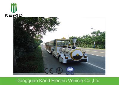 China Mini Road Electric Trackless Train For Outside Using Customized Body Color for sale