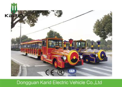 China DC Motor 42 Seater Electric Trackless Train For Amusement Park / Shopping Malls for sale