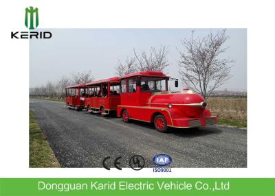 China Regent Style Mini Electric Trackless Train With 42 Seats DC Motor Fashion Design for sale