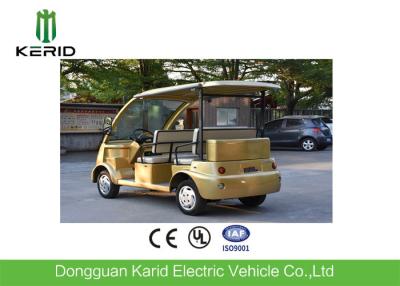 中国 不動産、遊園地のためのシーサー 4台の電池式の電気ツーリスト車 販売のため