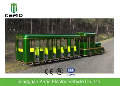 China 42 Seats Electric Trackless Train , Electric Tourist Train For Outside Recreation for sale