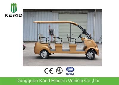China 48V DC Motor 6 - 8 Seater Electric Car For School , 80 - 100KM Range for sale