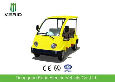 China 4 padrão de baixa velocidade bonde do CE dos veículos recreativos 48V 5KW da cidade dos assentos à venda
