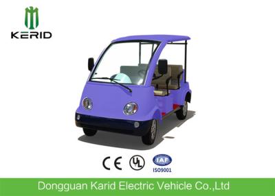 China Fiber Glass Body Electric Recreation Vehicles , 4 Passenger 48V Electric Tourist Car for sale