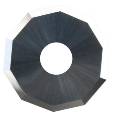 China Stainless Steel Tungsten Carbide Circular Blade For Fiber Machine Paper Cutter Blade for sale