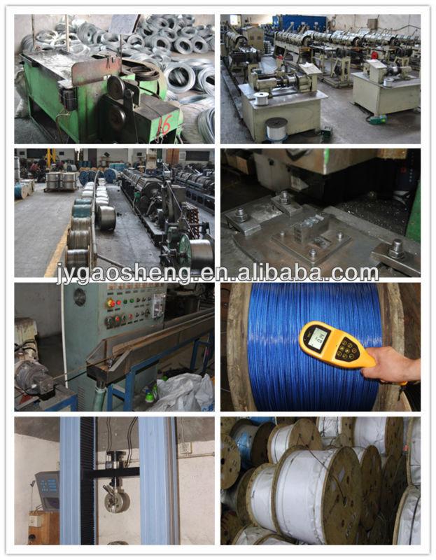 Steel cable production process