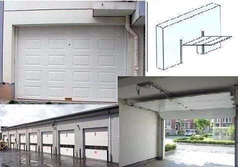 Garage door cable assembly details
