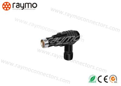 China Audio Video Aviation Plug Connector High Accuracy Black Color Male OEM Design for sale