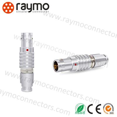 China 8 Contacts Male Lemo Push Pull Connector IP50 Solder Cable Mount Connector for sale