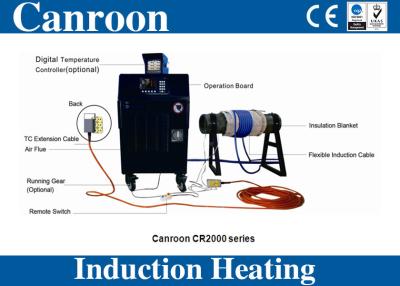 China Máquina de aquecimento da indução do equipamento de soldadura para o tratamento térmico da tubulação à venda