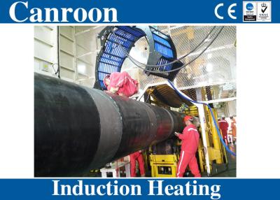 Chine Équipement de chauffage par induction pour le revêtement anti-corrosif de joint de tuyau dans le mazout et le gazoduc à vendre