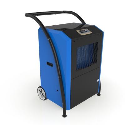 China 90L/D Hand Push Big Wheel Portable Industrial Dehumidifier for sale