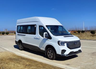 China White Ford Transit Minibus 15 Seater Jiangling 10 Seater Minibus for sale