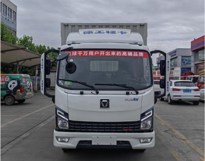 China Hybrid Electric Cargo Truck 4x2 Ev Cargo Truck Automatic Transmission for sale