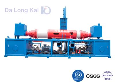 China High Efficiency Metal Briquetting Press / Hydraulic Briquette Press Blue Color for sale