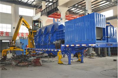 China Portable Mobile Scrap Metal Baler / Steel Baling Press High Efficiency for sale
