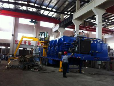 China Compressing Scrap Metal Baler With Manual Operating System PLC Control for sale
