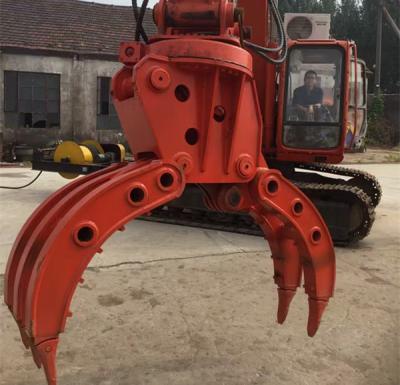 China Medium Hydraulic Grapple Equipment With Bucket Teeth 21.5mpa Voltage for sale