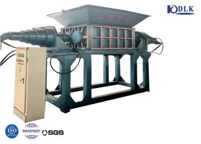 China Auto Plc Control Double Shaft Steel Shredder Machine for sale