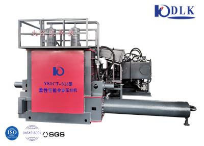 China Máquina hidráulica de la prensa del metal Y81CT-315 completamente automática con la tolva en venta