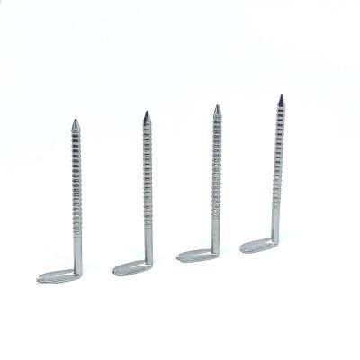 China 316 Stainless Steel A4 Ring Shank Nails Right Angle L Head 2.0 X 50MM for sale