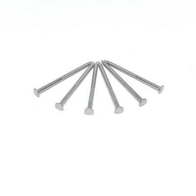 China Rust Protection Flat Head Ring Shank Nails SUS316 For Outdoor for sale