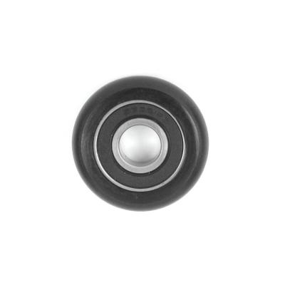 China Plastic Nylon Coated Bearings Chrome Steel Black Deep Groove Ball Bearing for sale
