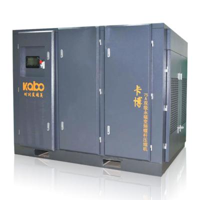 China Kp160kw-0.8mpa 380V/220V/415V Efficient And Energy Saving Double Stage Air Compressor for sale