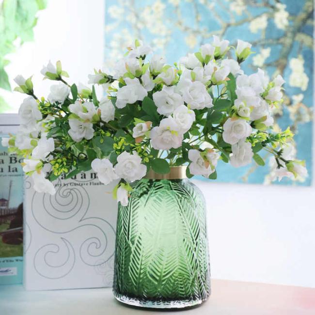 Wholesale Wedding Home Decoration Scene Rose Bouquet Artificial Silk Flowers Bouquet
