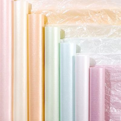 China 50cm X 70cm Flower Wrapping Paper Waterproof Elegant Pearl Rolls for sale