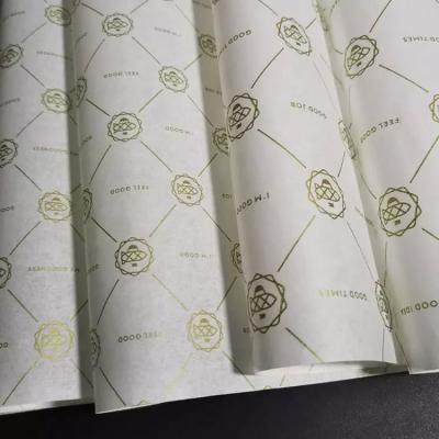 Китай Бумага упаковки ткани Крафт поздравительной открытки бумаги искусства фантазии логотипа золота бескислотная смещенная продается