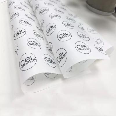 China Customized Tissue Wrapping Paper With Printed Bouquet For Clothing Gift Packaging for sale