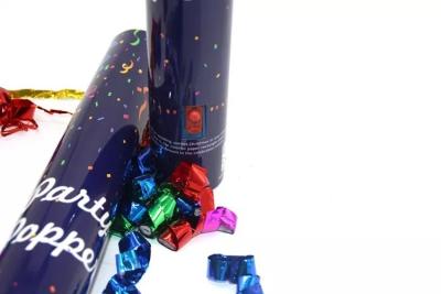 Chine Rose Petal Popper Fireworks Celebration Party Popper Canon à confettis pour mariage à vendre