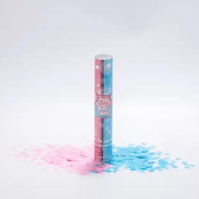 China Party Popper Celebration Reveal Smoke Confetti Cannon Shooter Eco Friendly for sale