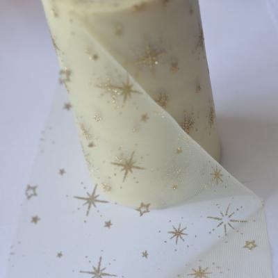 Китай Multicolor Organza Roll Fabric with Glitter Pattern Breathable продается
