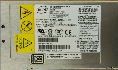 China EMC 750W Dell 80 Plus Platinum Power Supply Modular 105-000-244 for sale