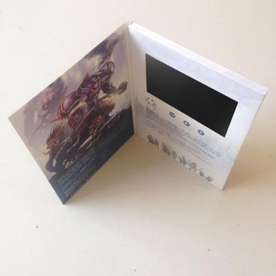 China 4.3inch LCD TFT touch screen video brochures for advertising for sale