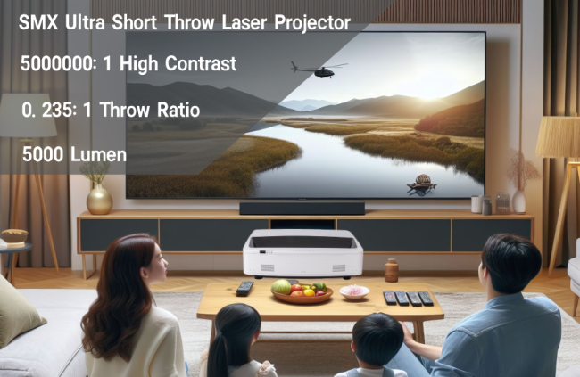 SMX MX-WPL500U projector front view