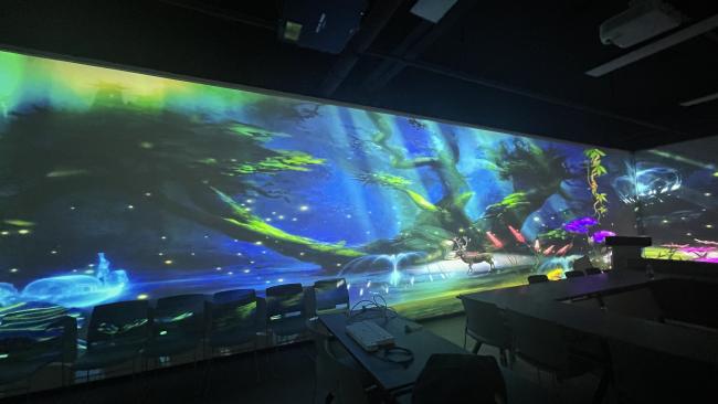 Projection effect demonstration 1