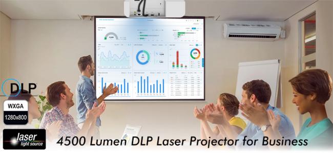 DLP laser projector technology demonstration