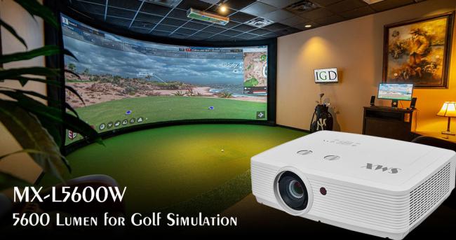 SMX MX-L5600W Laser Projector front view