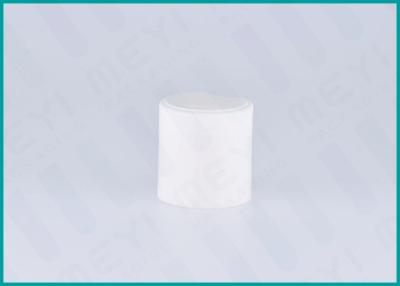China Fechamentos de 24/410 de garrafa plásticos da parte superior branca do disco para produtos dos cuidados capilares à venda