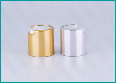 China Plastic UV Coating Disc Top 20/410 Dispenser Cap For Hand Wash Sanitizer for sale