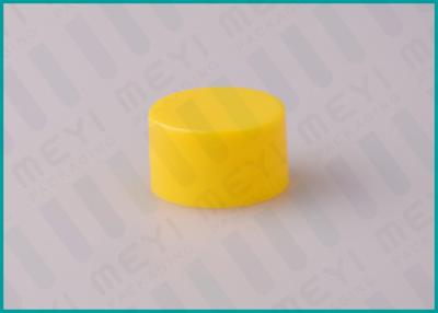 China 28/410 Yellow Plastic Cosmetic Bottle Caps For All Kinds Of Containers for sale