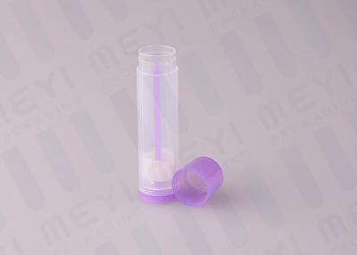 China 5g Purple Recyclable Lip Balm Tubes , Lip Balm Empty Container Tubes for sale