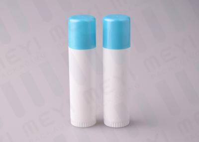 China 17g Customized Color Lip Balm Tubes , Cylinder Empty Lip Balm Container for sale