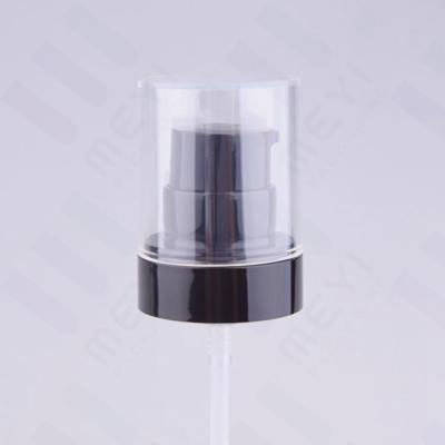China 20/400 Outer Spring PP Treatment Spray Pump Black Cream Pump With AS Cap for sale